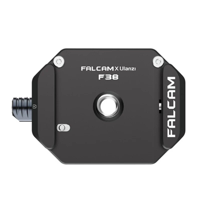 Ulanzi FALCAM F38 1/4 3/8 inch Universal Arca Swiss Quick Release Plate Clamp Base Mount Quick Switch Tripod Slider Mount Adapter for DSLR Camera Gimbal
