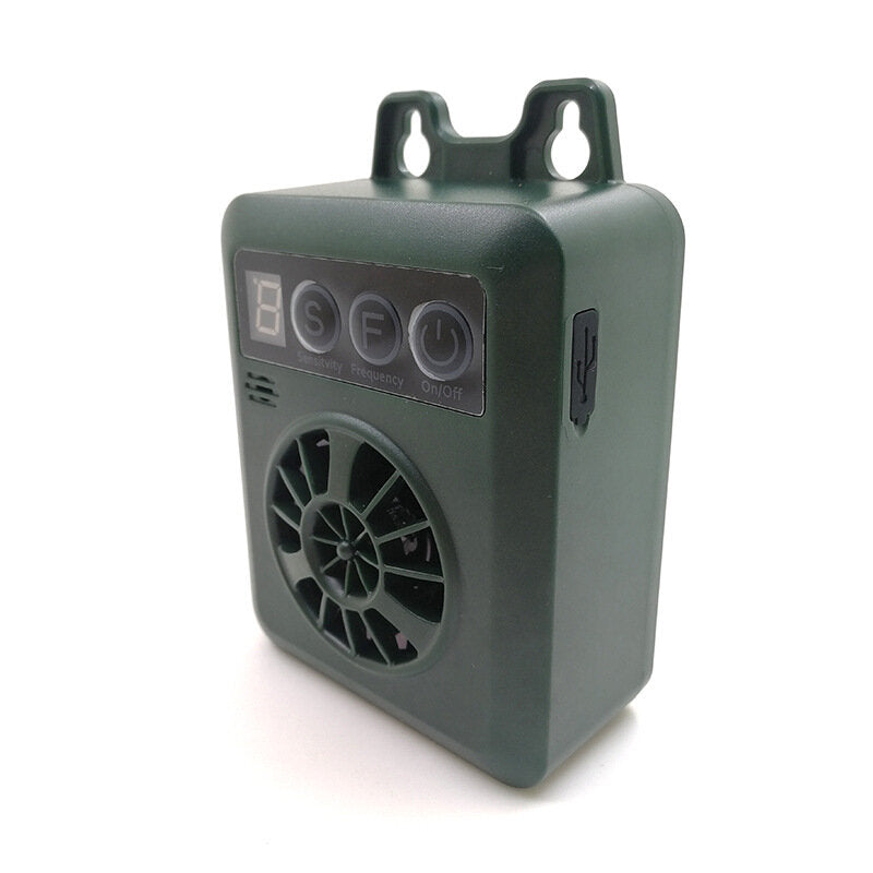 K6 Outdoor Ultrasonic Anti Dogs Bark Control Devices Digital Display Rechargeable Rainproof Stop Dog Barking Animals Training Repeller
