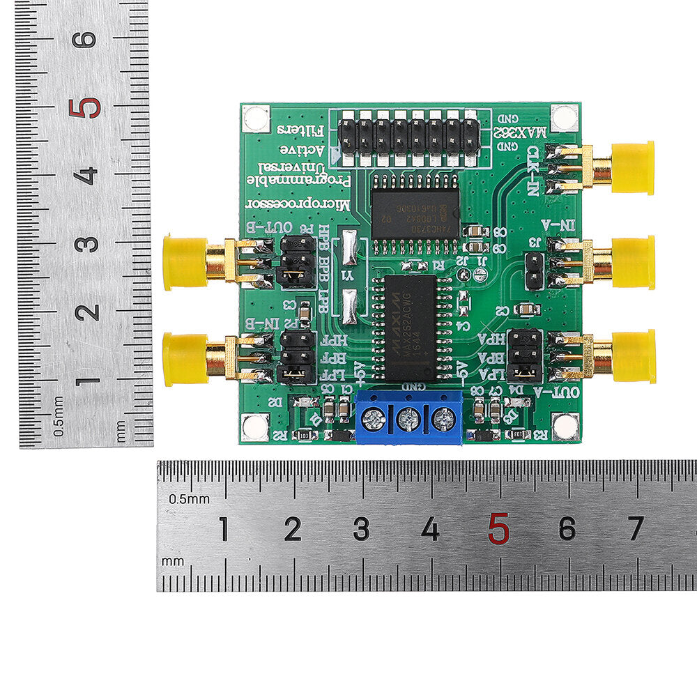 MAX262 Active Filter Module Programmable Filter High Low Pass Bandpass Programmable Quality Factor for Amplifier