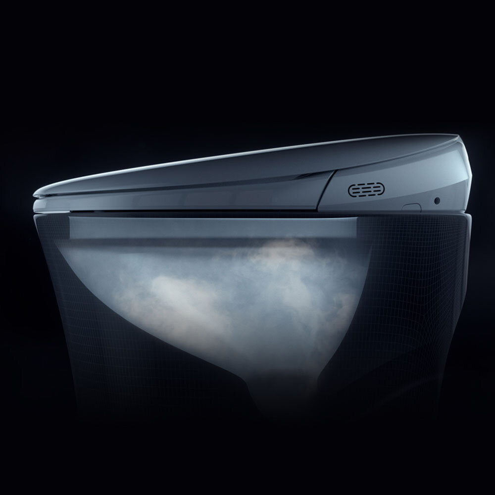 Xiaomi Whale Spout Washing Intelligent Temperature APP Smart Toilet Cover Seat with LED Night Light