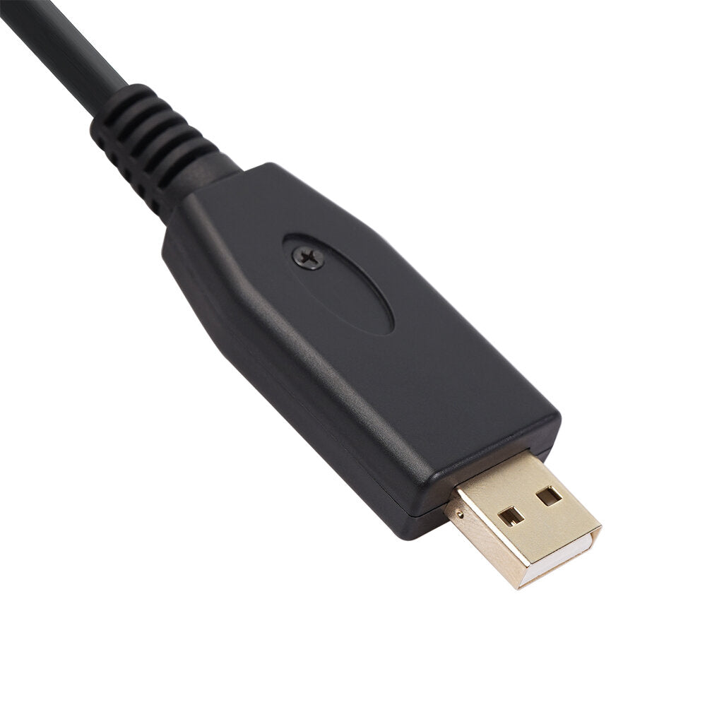 REXLIS US48S USB To 6.35mm Electric Guitar Bass Cable Single Track PC Instrument Cable Audio Adapter Converter USB Guitar Cable 2/3m