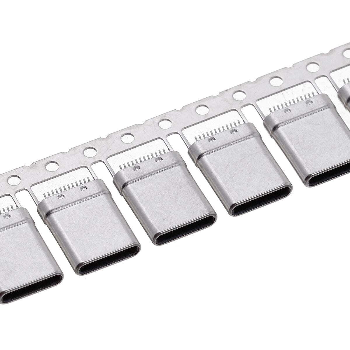 10PCS Type C 3.1 Splint Male 24p Splint 0.8 With Clamp Foot Riveting Shell Full Function