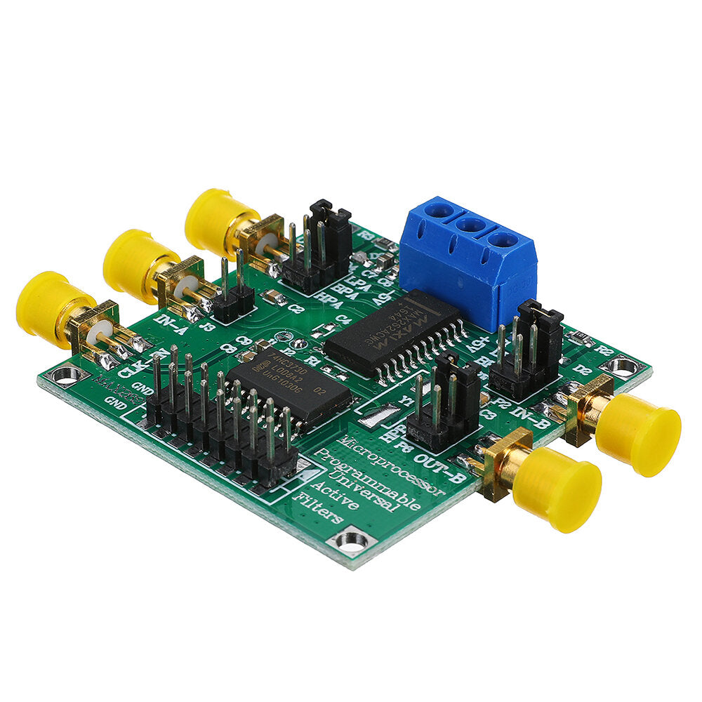 MAX262 Active Filter Module Programmable Filter High Low Pass Bandpass Programmable Quality Factor for Amplifier