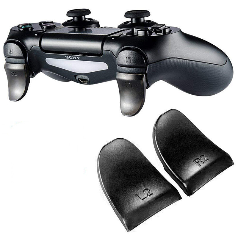 DATA FROG 1 Pairs L2 R2 Buttons Trigger Extenders Gamepad Pad for PlayStation 4 PS4/PS4 Slim/Pro Game Controller Accessories