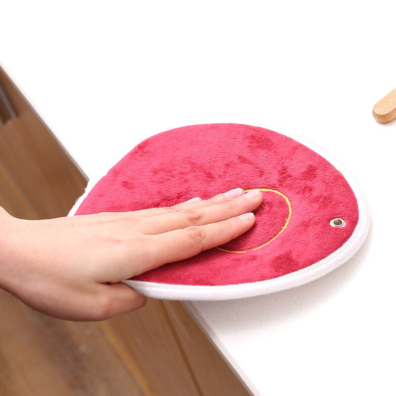 KC-CS11 Hang Thickness Bibulous Dishcloth Heat Resistant Coaster Dry Hand Dish Cleaning Towel