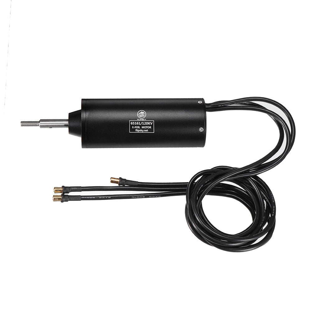 Flipsky 65161 120KV 6000W Threaded Shaft Brushless Motor Amphibious Waterproof for Efoil/Ejet boards/Ebike
