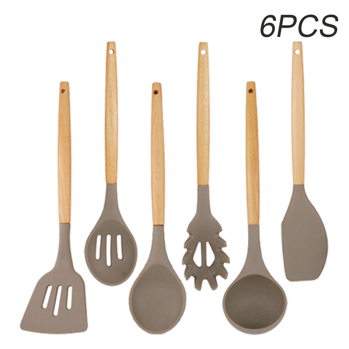 Kitchen Silicone Spatula Utensil Set Non-Stick for Cooking Kitchen Gadgets Tools