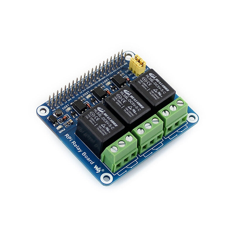 Catda C2367 3-Way Relay Expansion Board Relay GPIO Interface For Raspberry Pi