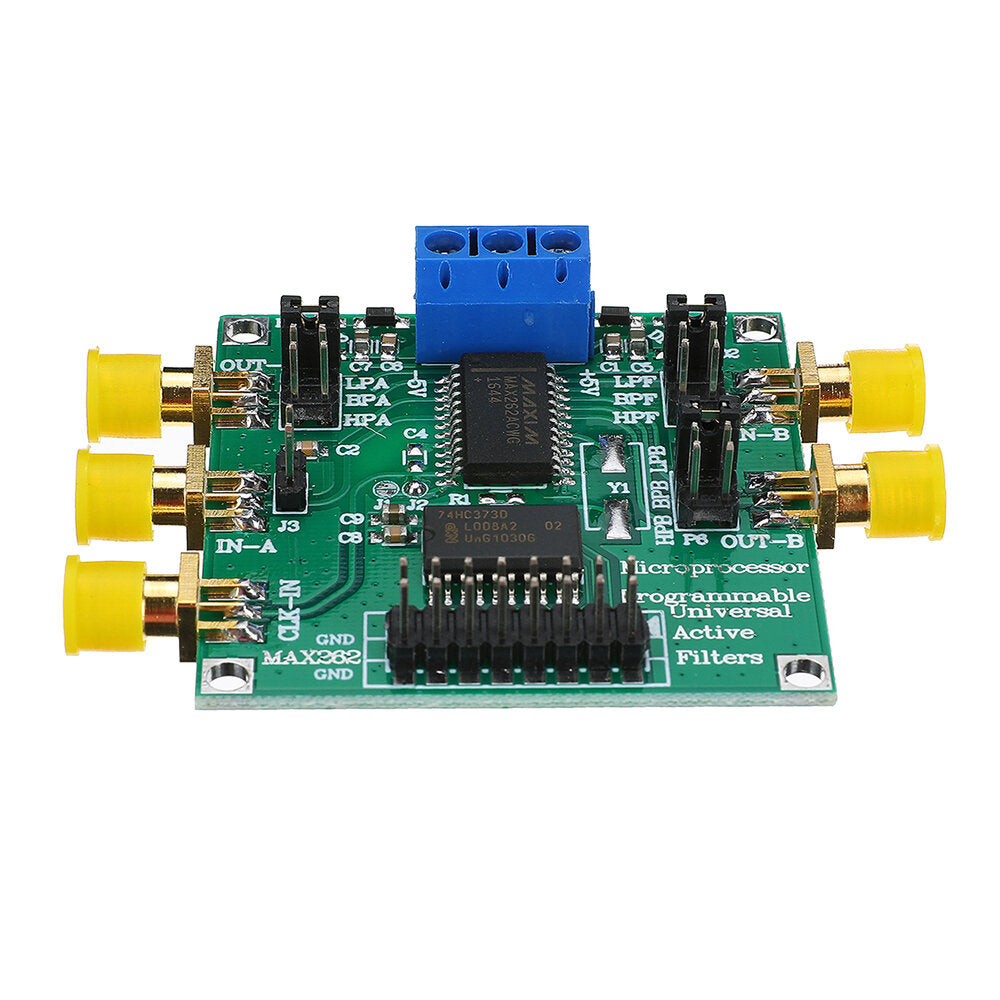 MAX262 Active Filter Module Programmable Filter High Low Pass Bandpass Programmable Quality Factor for Amplifier