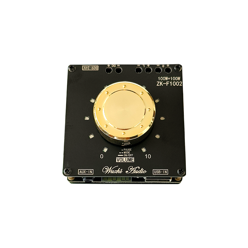 ZK-F1002 Volume Indicator bluetooth Audio Power Amplifier Board Module TPA3116D2 Stereo 100Wx2