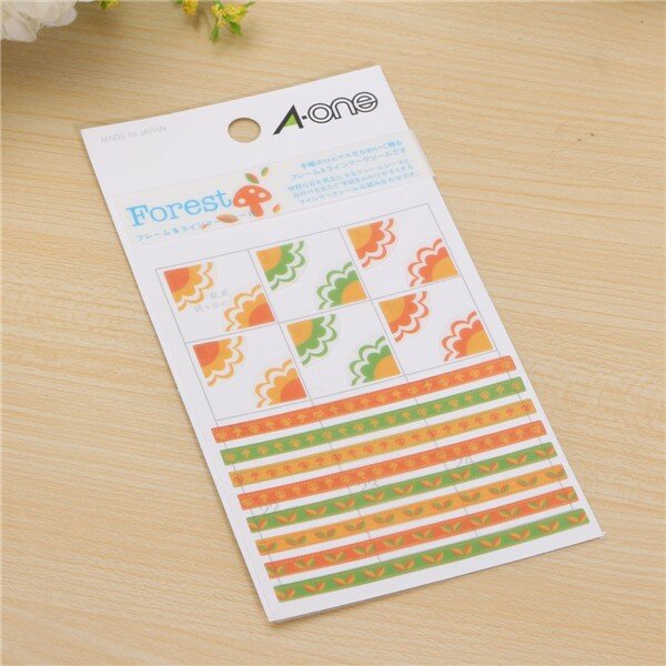 3 Pcs Korea Simple Life Painting Diary Stickers Diary Book Album Decoration