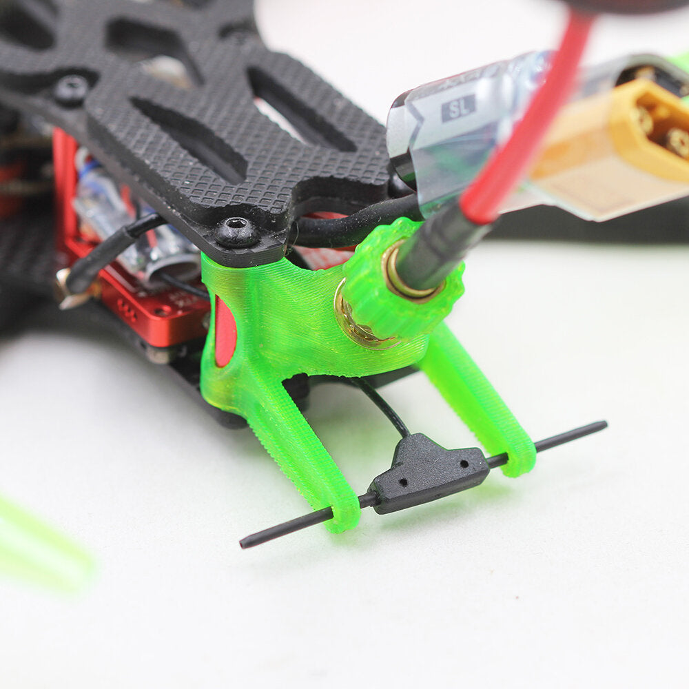 QY3D 3D Printing TPU Antenna Fixing Mount Seat for APEX 5 SMA Antenna ELRS Receiver