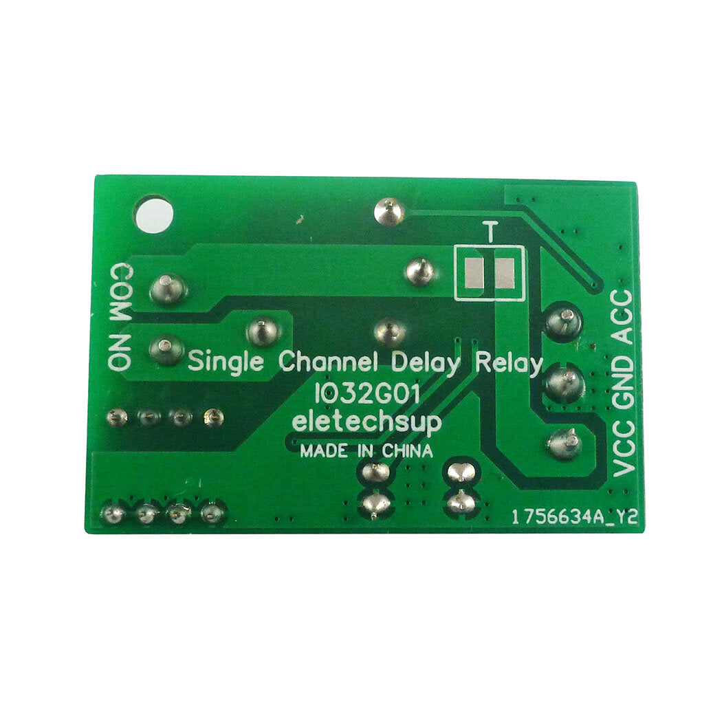 DC 12V Car ACC Trigger Delay Power-off Switch Relay Module for Car Door Sensor Driving Recorder Stereo Ambient Light Delay OFF