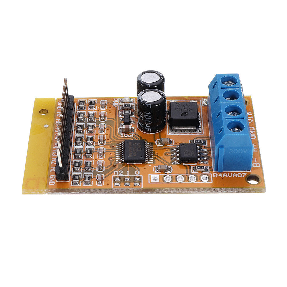 8-24V 7 Channel RS485 Voltage Analog Collector Module ADC Modbus RTU 03 06 Function Code Adapter R4AVA07