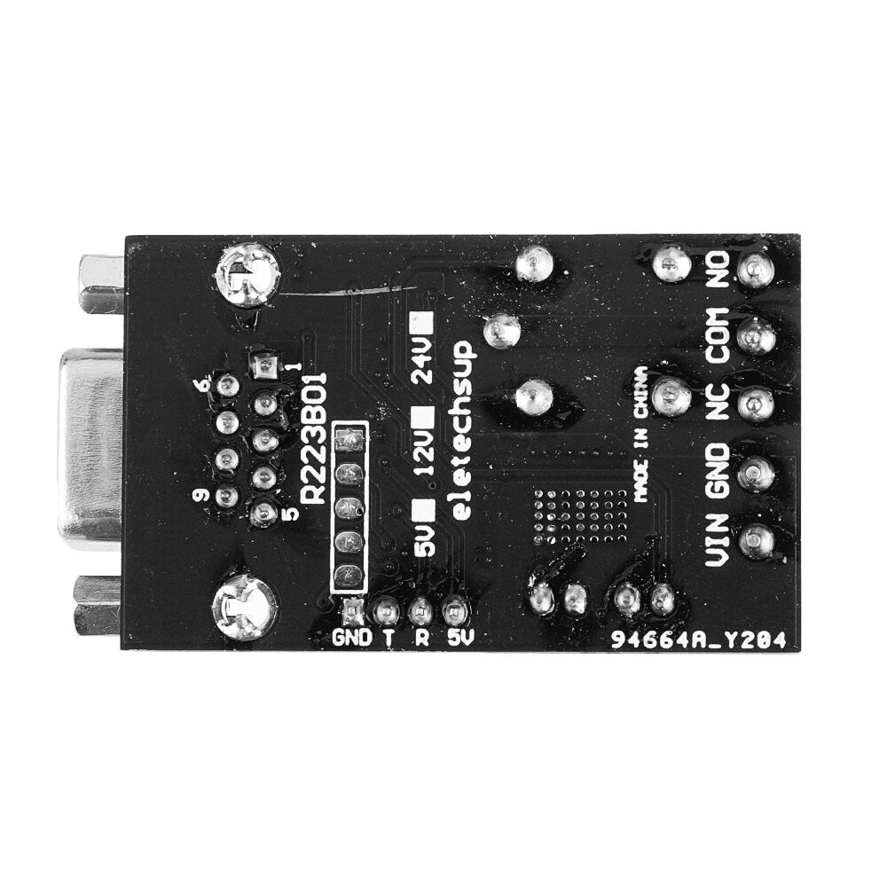 3pcs DC 12V RS232 Serial Port Delay Relay Switch Module PC COM DB9 ARM MCU UART Remote Control Board