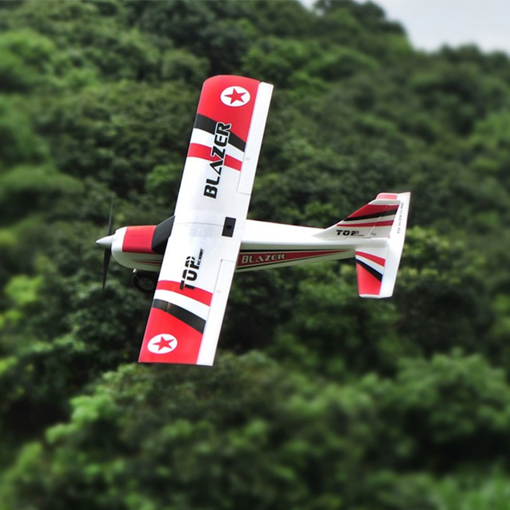 TOPRC HOBBY Blazer With Two Main Wing 1200mm/1280mm Wingspan EPO RC Airplane Trainer PNP/RTF