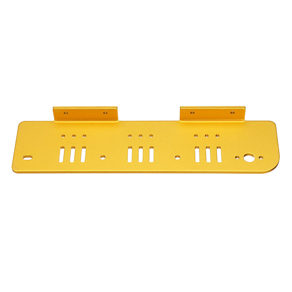 1 Pair of Gold/Silver Aluminum Alloy Both Side Plate forT200/TP200/T600 Tank Chassis Car