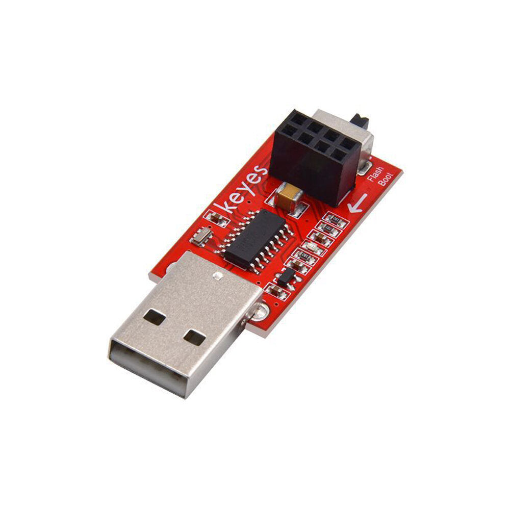 ESP8266 Downloader Serial WIFI Module ESP-01 ESP-01S Firmware Burning Test