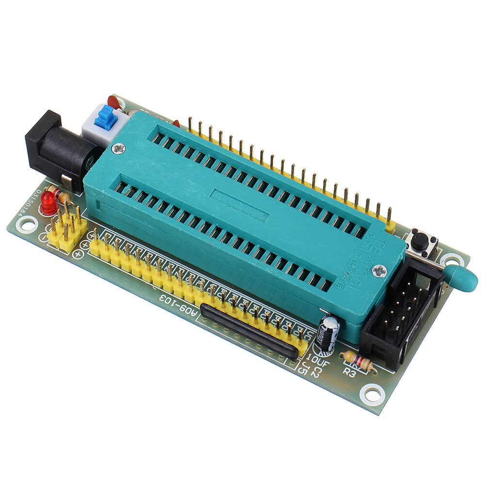 51 Single Chip Microcomputer Minimum System Board Learning Board Experiment 40P with Movable Seat Electronic Module