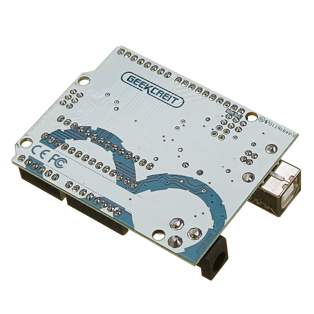 2pcs UNO R3 ATmega16U2 AVR USB Development Main Board Geekcreit for Arduino - products that work with official for Arduino boards