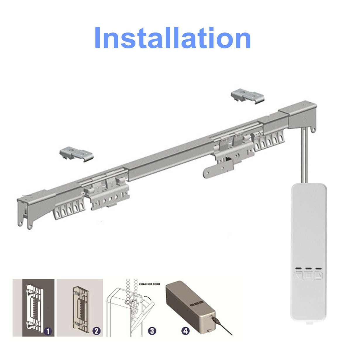 WIFI Smart Window Blinds Chain Motor Controller APP Control RC Automation Kit