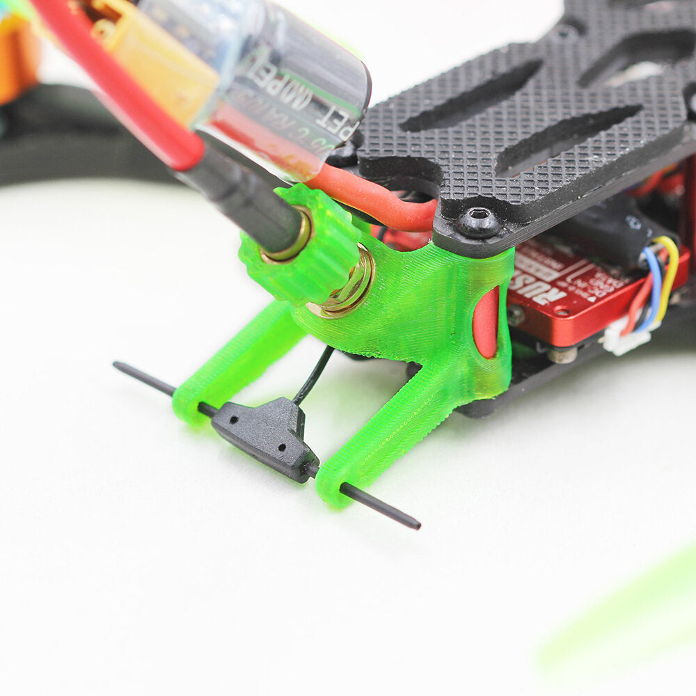 QY3D 3D Printing TPU Antenna Fixing Mount Seat for APEX 5 SMA Antenna ELRS Receiver