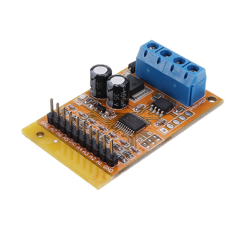 8-24V 7 Channel RS485 Voltage Analog Collector Module ADC Modbus RTU 03 06 Function Code Adapter R4AVA07