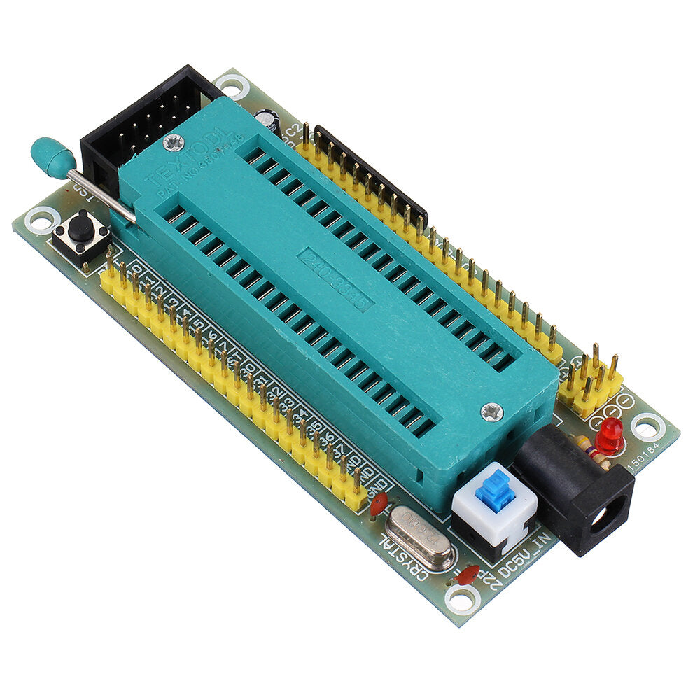 51 Single Chip Microcomputer Minimum System Board Learning Board Experiment 40P with Movable Seat Electronic Module