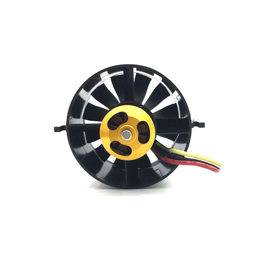 QX-Motor 70mm 12-Blade EDF Unit With QF2827 1800KV 2600KV Brushless Motor For RC Airplane Jet
