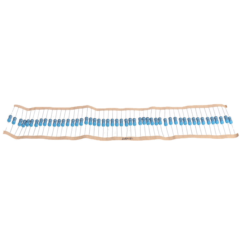 50pcs 1W 680KR Metal Film Resistor 1% 680K ohm Resistance