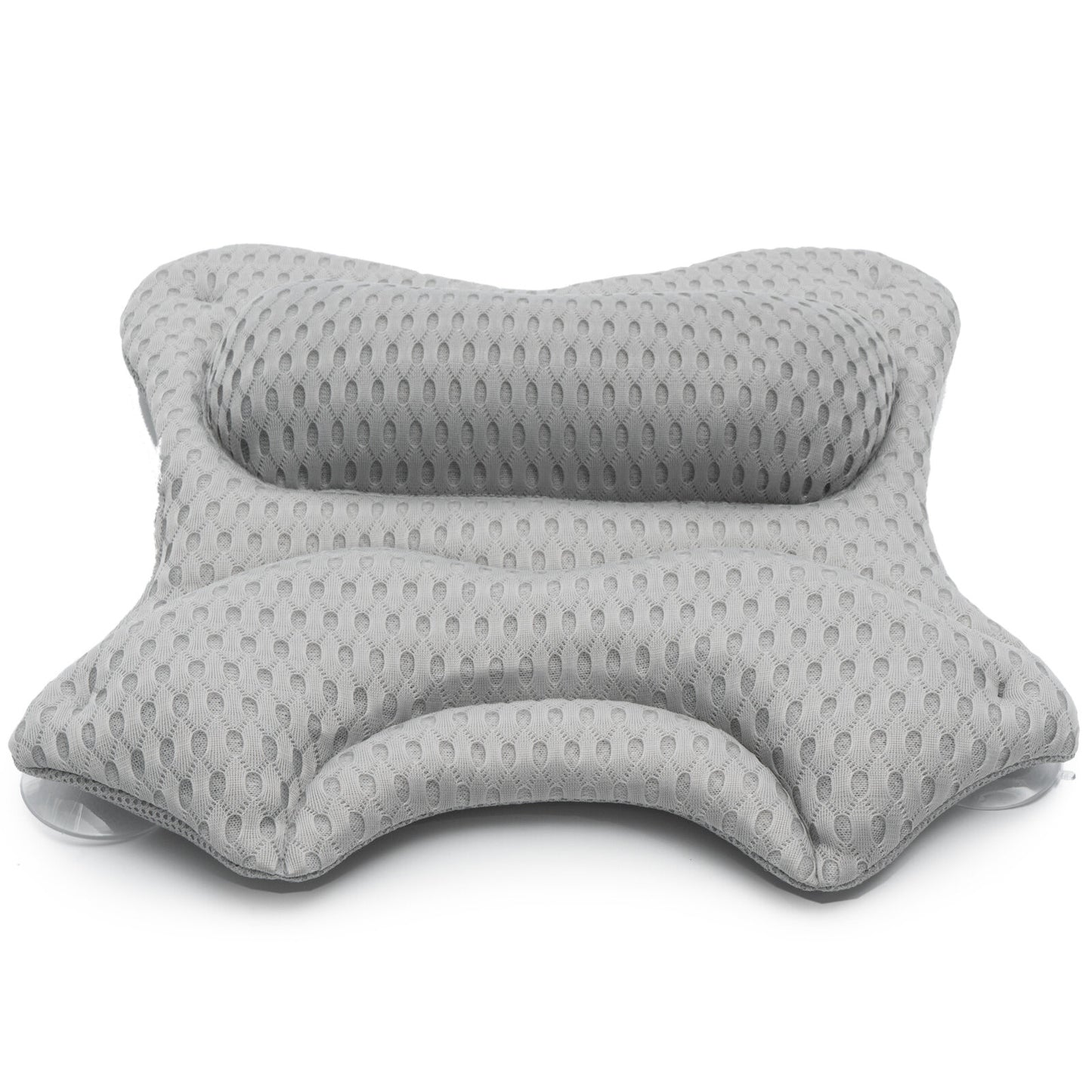 Essort Bath Pillow Spa Neck Back Support Bathtub Tub 3D Mesh Cushions Suction Cups