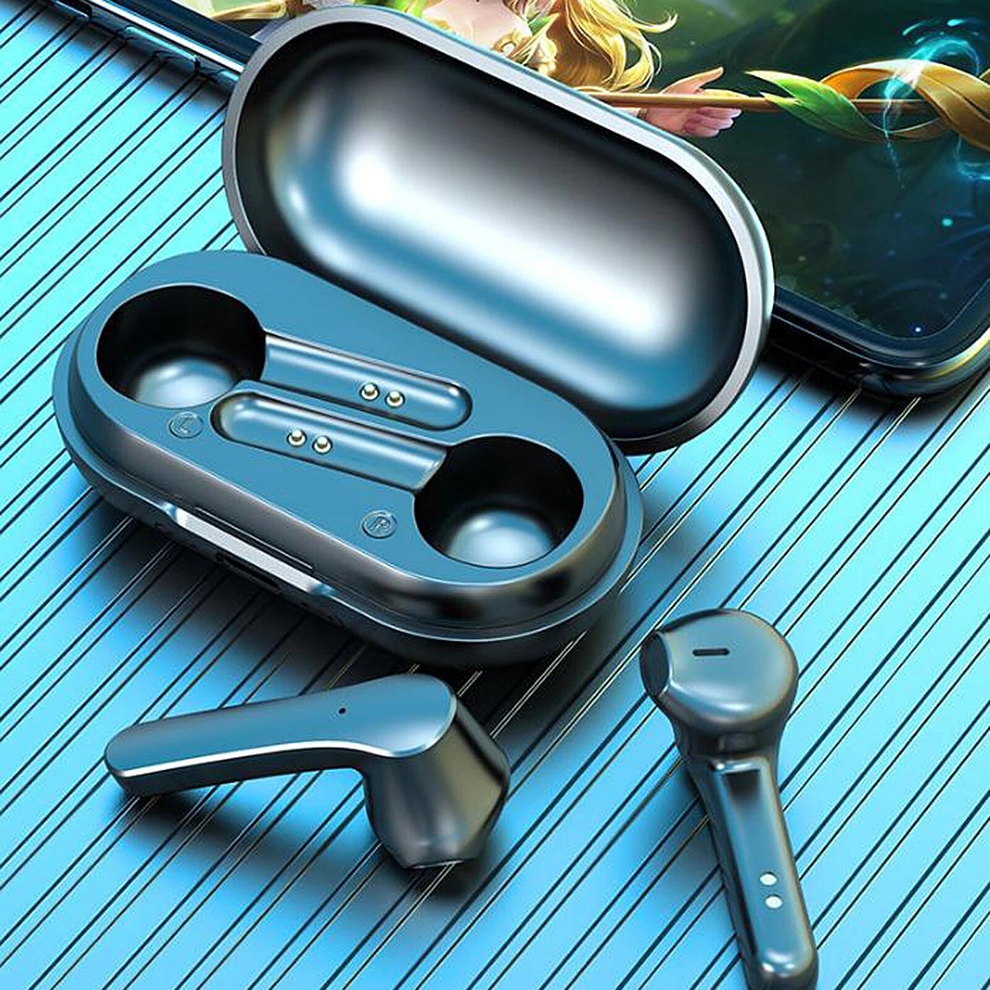 Bakeey LB-20 Mini Earbuds TWS Earphones bluetooth 5.0 Wireless 9D Surround Sound Headsets Waterproof In-Ear Headsets with mic In-Ear Earphones