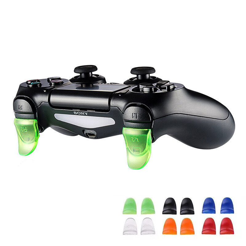 DATA FROG 1 Pairs L2 R2 Buttons Trigger Extenders Gamepad Pad for PlayStation 4 PS4/PS4 Slim/Pro Game Controller Accessories