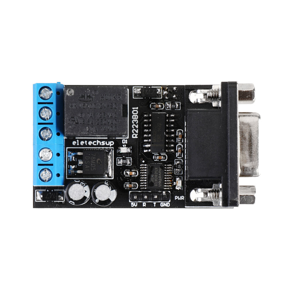 3pcs DC 12V RS232 Serial Port Delay Relay Switch Module PC COM DB9 ARM MCU UART Remote Control Board