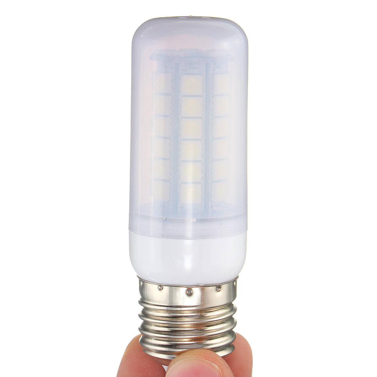 E27 E14 B22 G9 GU10 4.5W 48 SMD 5050 LED Pure White Warm White Natural White Cover Corn Bulb AC 220V