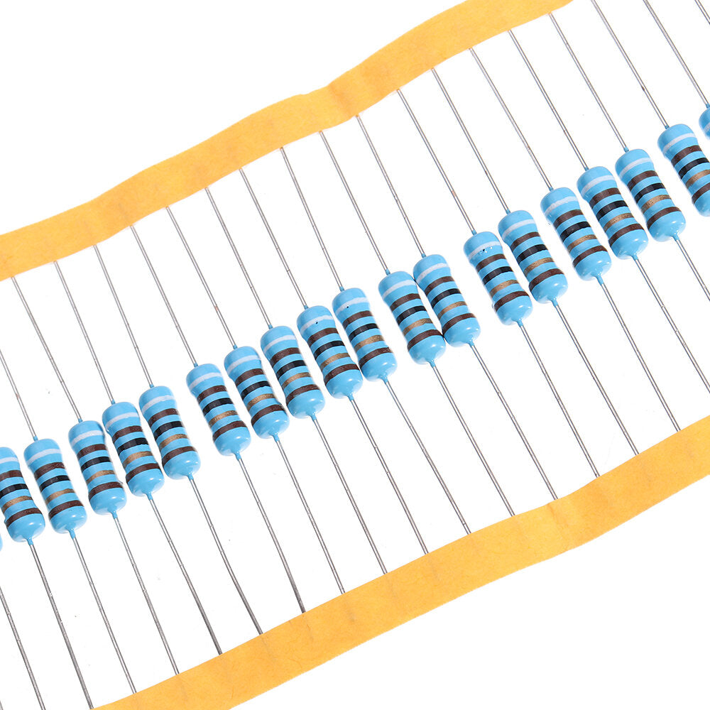 50pcs 1W 91R Metal Film Resistor 1% 91 ohm Resistance