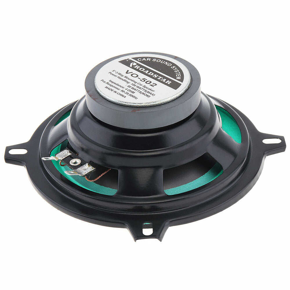 VO-502 5" 2-Way Mounting Car Speaker 100W Car Stereo Speaker HiFi Audio Vehicle Coaxial Speaker Auto Audio Loudspeaker
