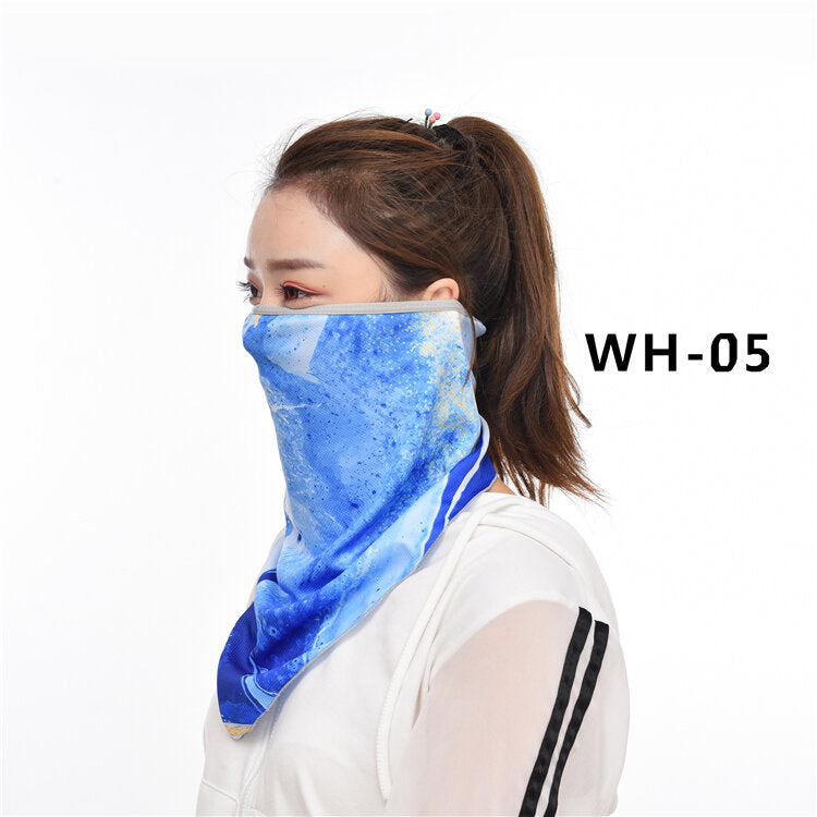 Face Mask Headbrand Women Hat For Motorcycle Riding Skiing Running