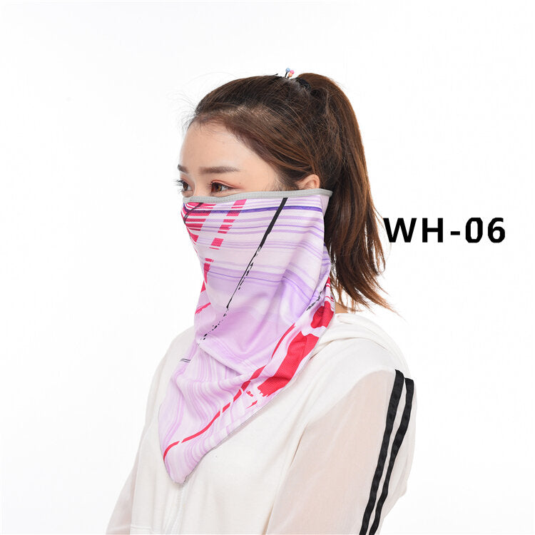 Face Mask Headbrand Women Hat For Motorcycle Riding Skiing Running