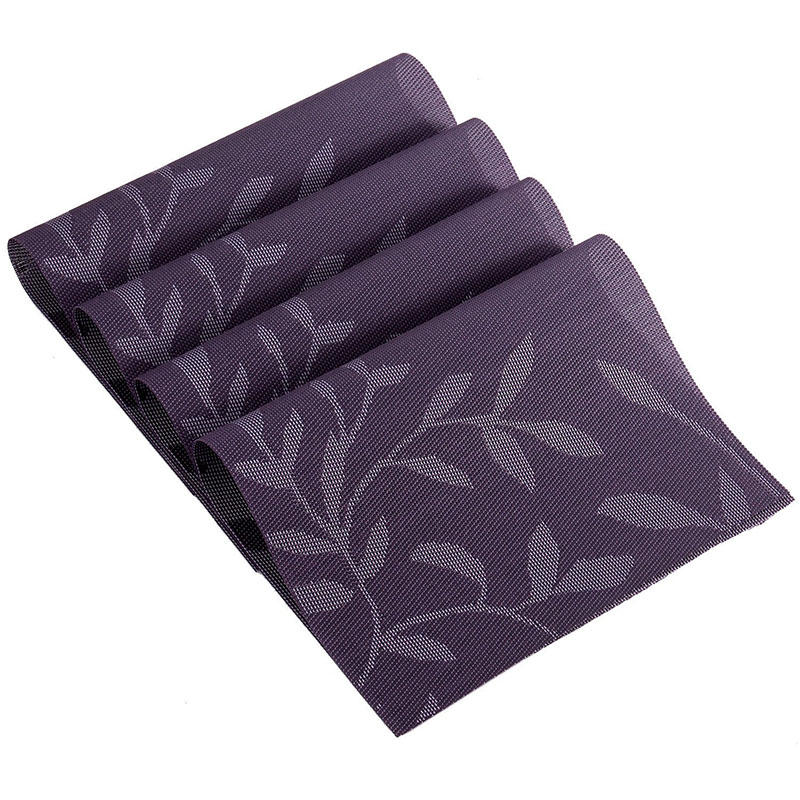 Washable Placemat for Dining Table Creative Heat Insulation Stain Resistant Anti-skid Eat Mats