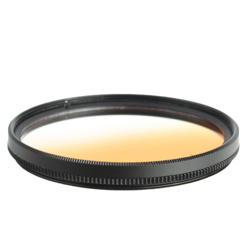 KnightX Universal Graduated Orange 49/52/55/58/62/67/72/77mm Lens Filter for Canon for Nikon DSLR Camera