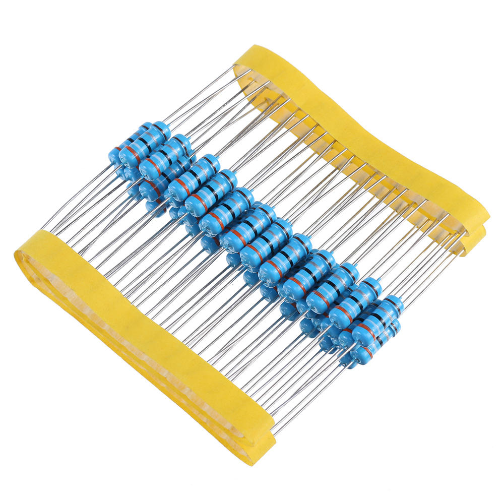 50Pcs 1W Metal Film Resistor 1% 3.9R 3.9 Ohm