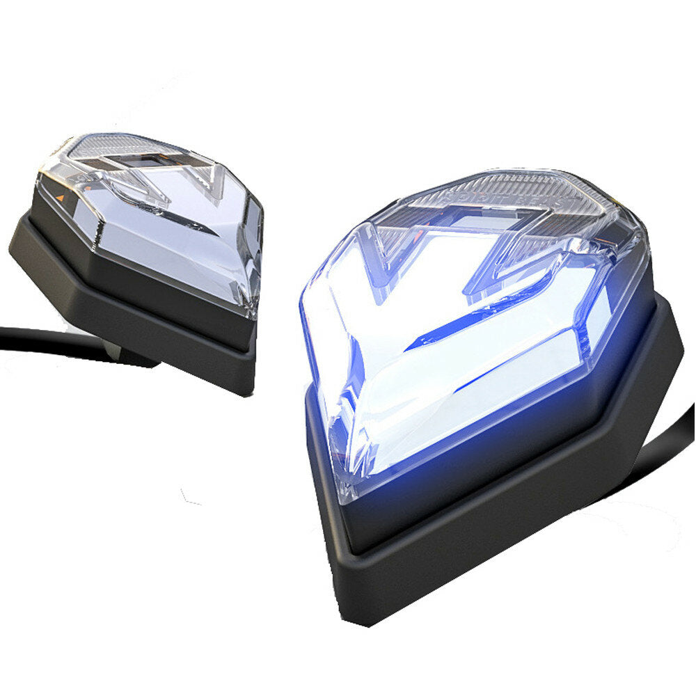 Spirit Beast Pair 12V 1.5W Waterproof LED Motorcycle Turn Warning Daytime Running Lights