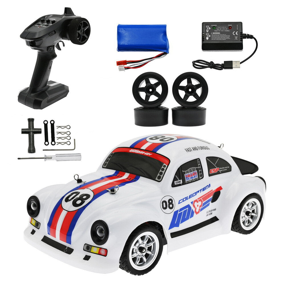 UDIRC 1608/1608 PRO RC Car Drift Brushed/Brushless RTR 1/16 2.4G 4WD LED Light High Speed 40km/h Vehicles Models
