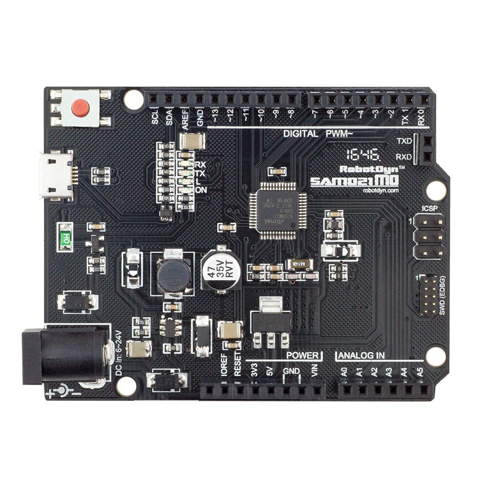 Robotdyn MicroPython SAMD21 M0 32-bit ARM Cortex M0 Core Zero Form R3 Development Board