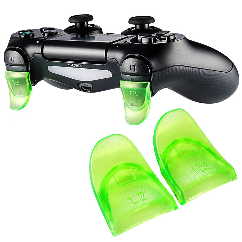 DATA FROG 1 Pairs L2 R2 Buttons Trigger Extenders Gamepad Pad for PlayStation 4 PS4/PS4 Slim/Pro Game Controller Accessories