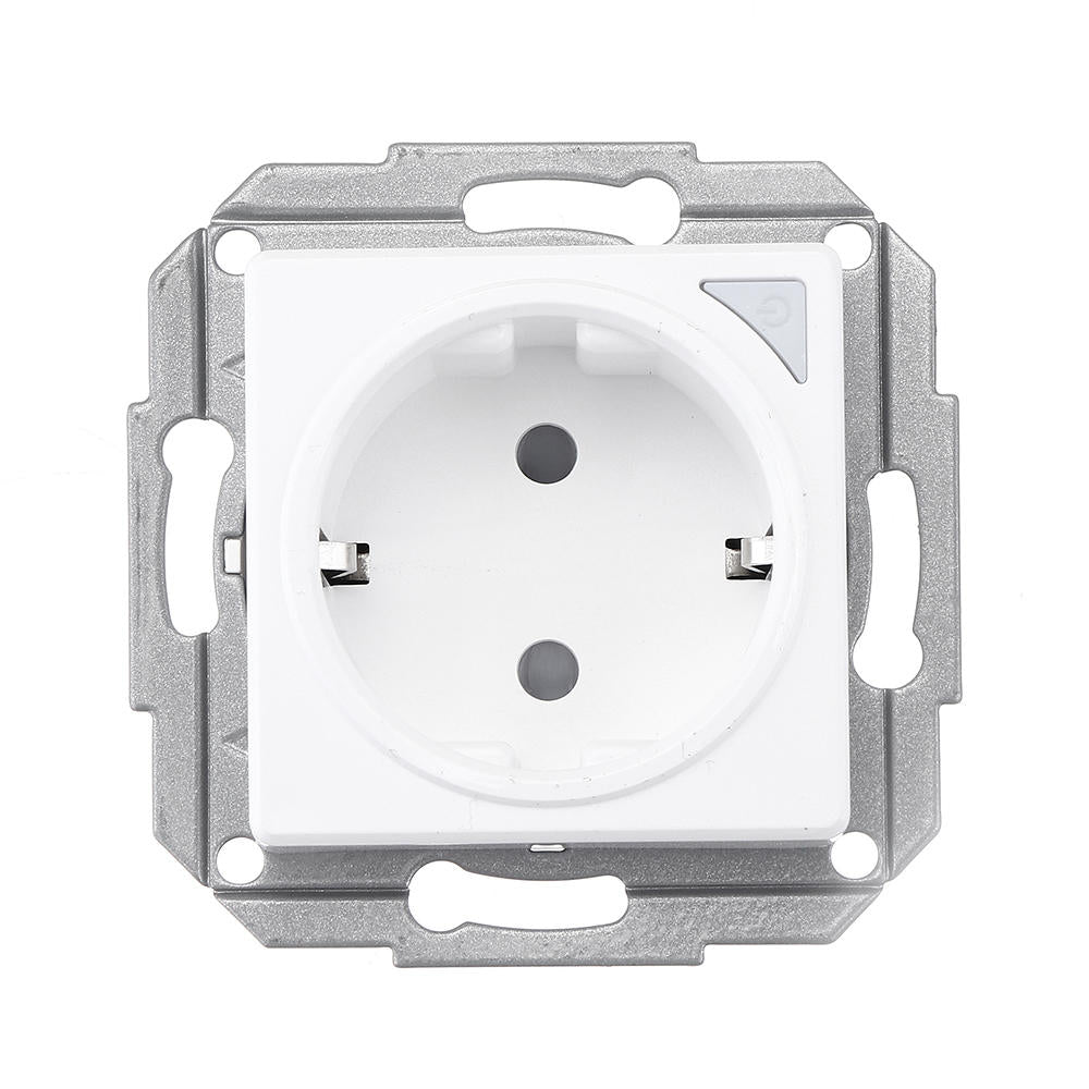 WiFi Smart Light Wall Switch Socket Outlet + 1 Gang Push Button Switch DE EU Smart Life Tuya Wireless Remote Control Work with Alexa Google Home