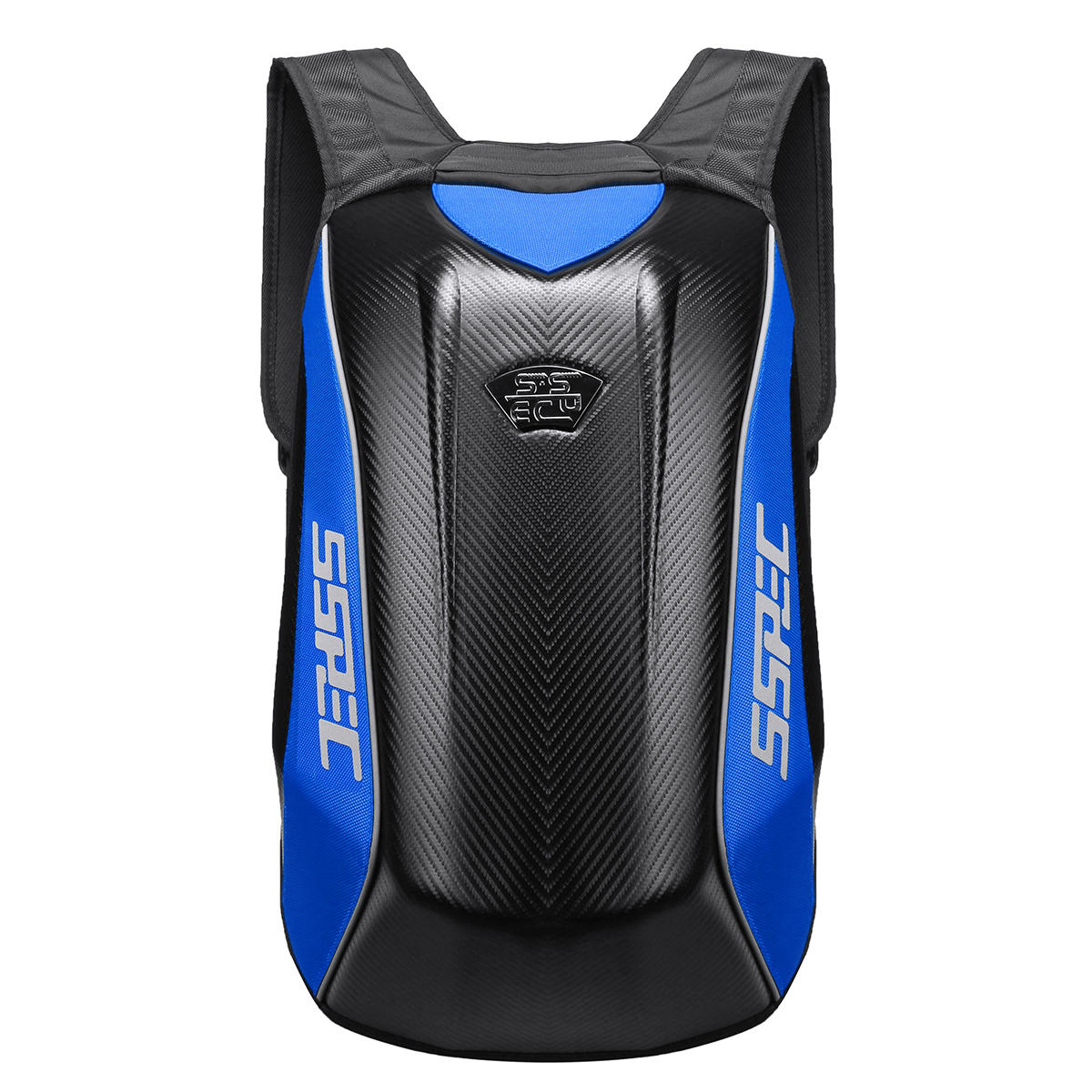 Motorcycle Helmet Backpack Motocross Riding Racing Storage Bag Carbon Fiber