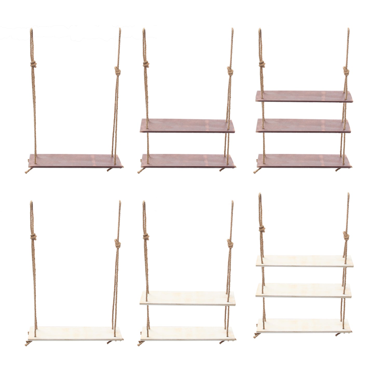 3 Tier Wood Wall Mount Shelf Stand Storage Book Shelves Display Rack Shelving Bracket Bathroom