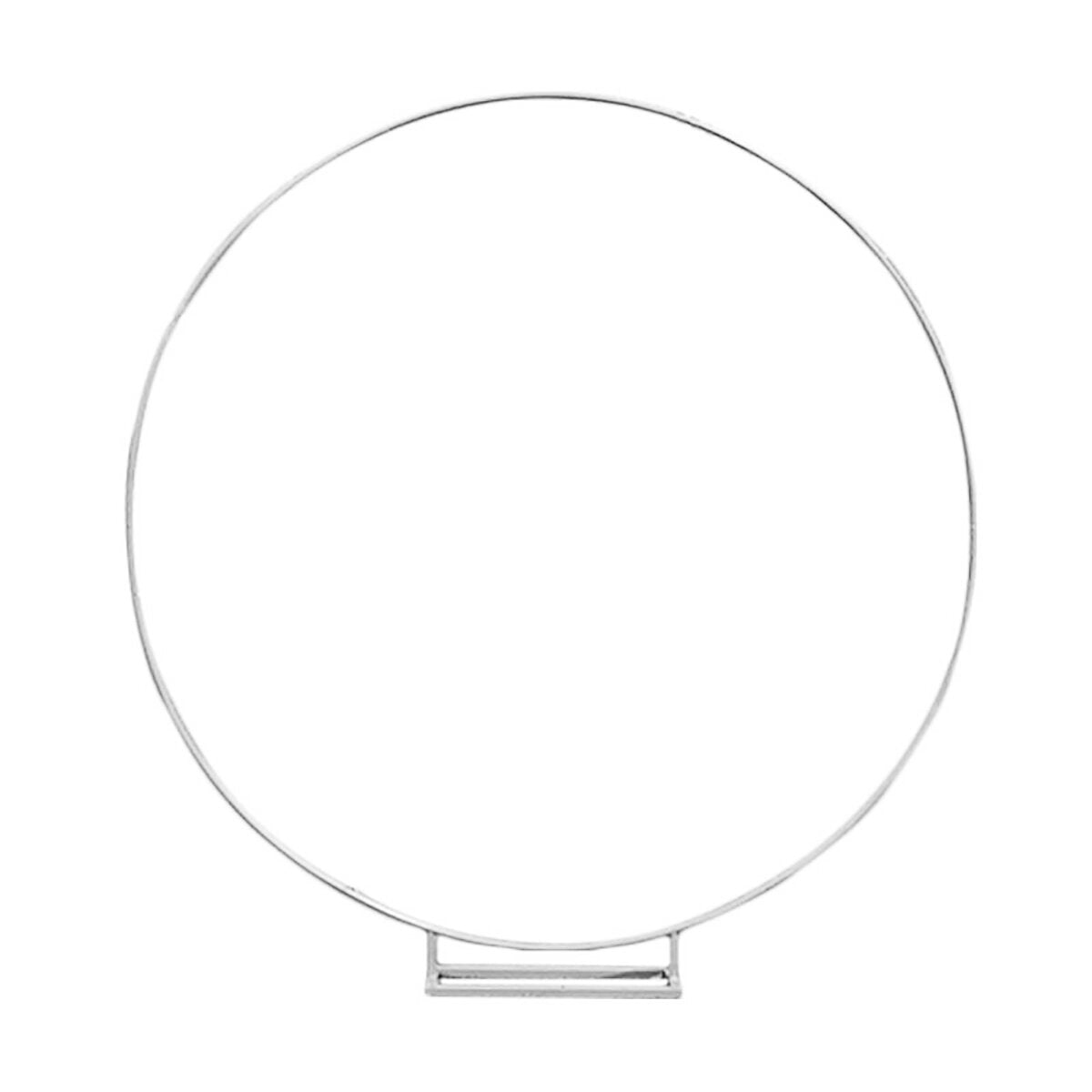 2M Metal Round Arch Stand Wedding Background Stand Birthday Party Decorative Balloon Stand DIY Iron Round Flower Frame